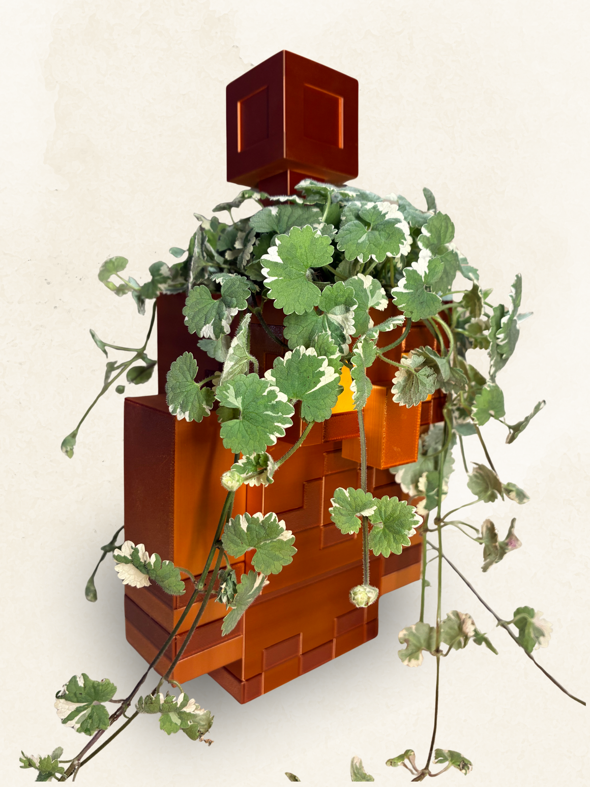 Kupfer Golem Blumentopf - Minecraft inspiriert