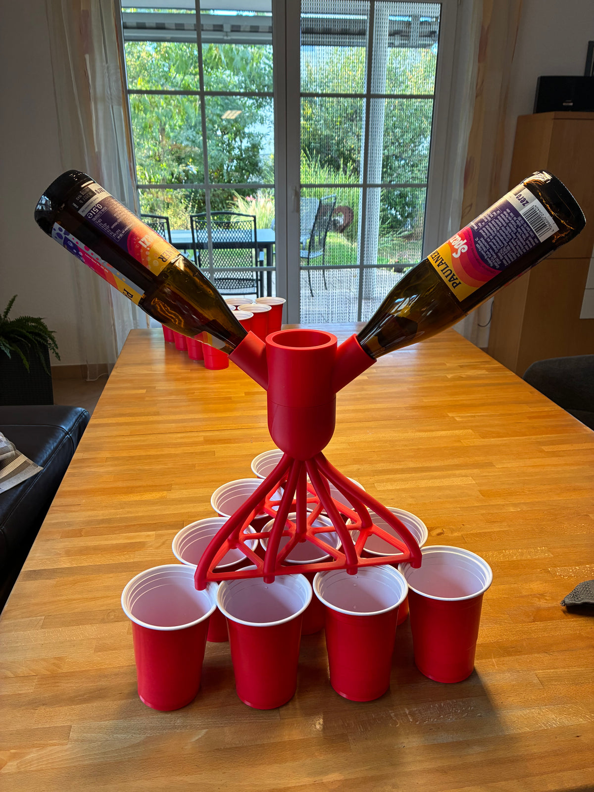 Bierpong Trichter Einschenkhilfe  I  für 10 Becher