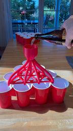 Bierpong Trichter Einschenkhilfe  I  für 10 Becher